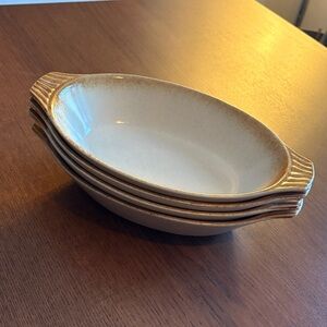 VINTAGE SUNMARC - au Gratin Stoneware Baking Dishes